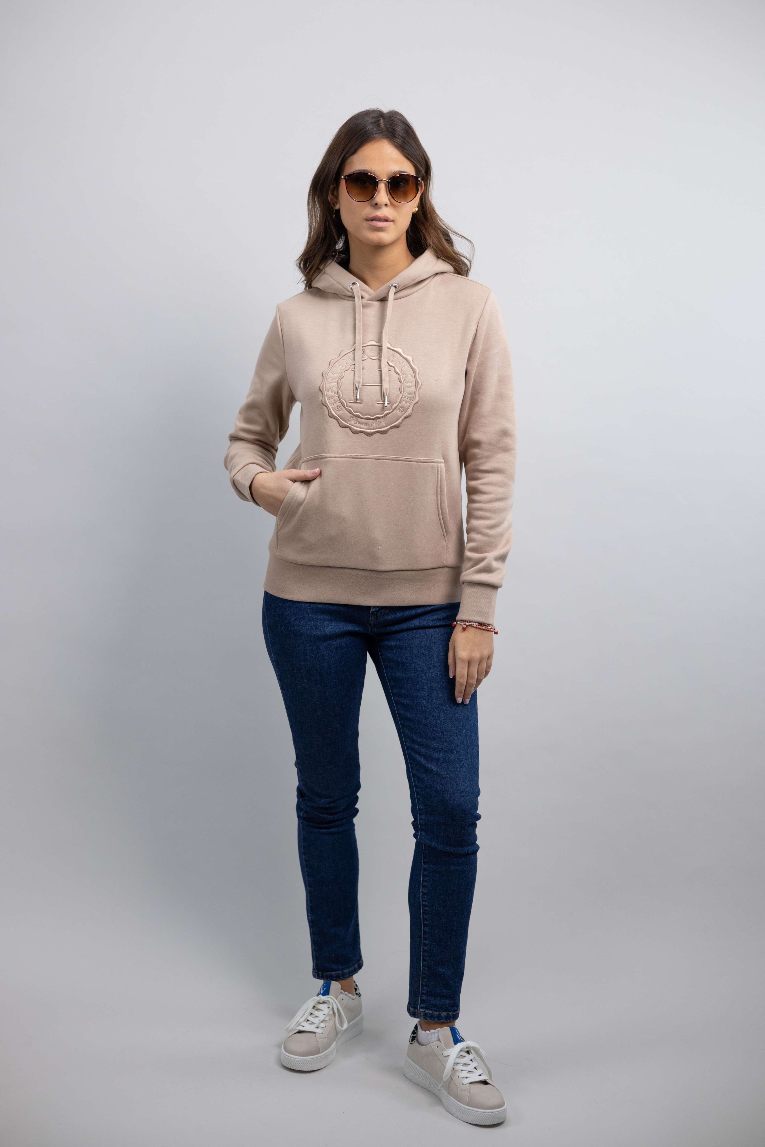 Harcour Hoody Samy Unisex Sand