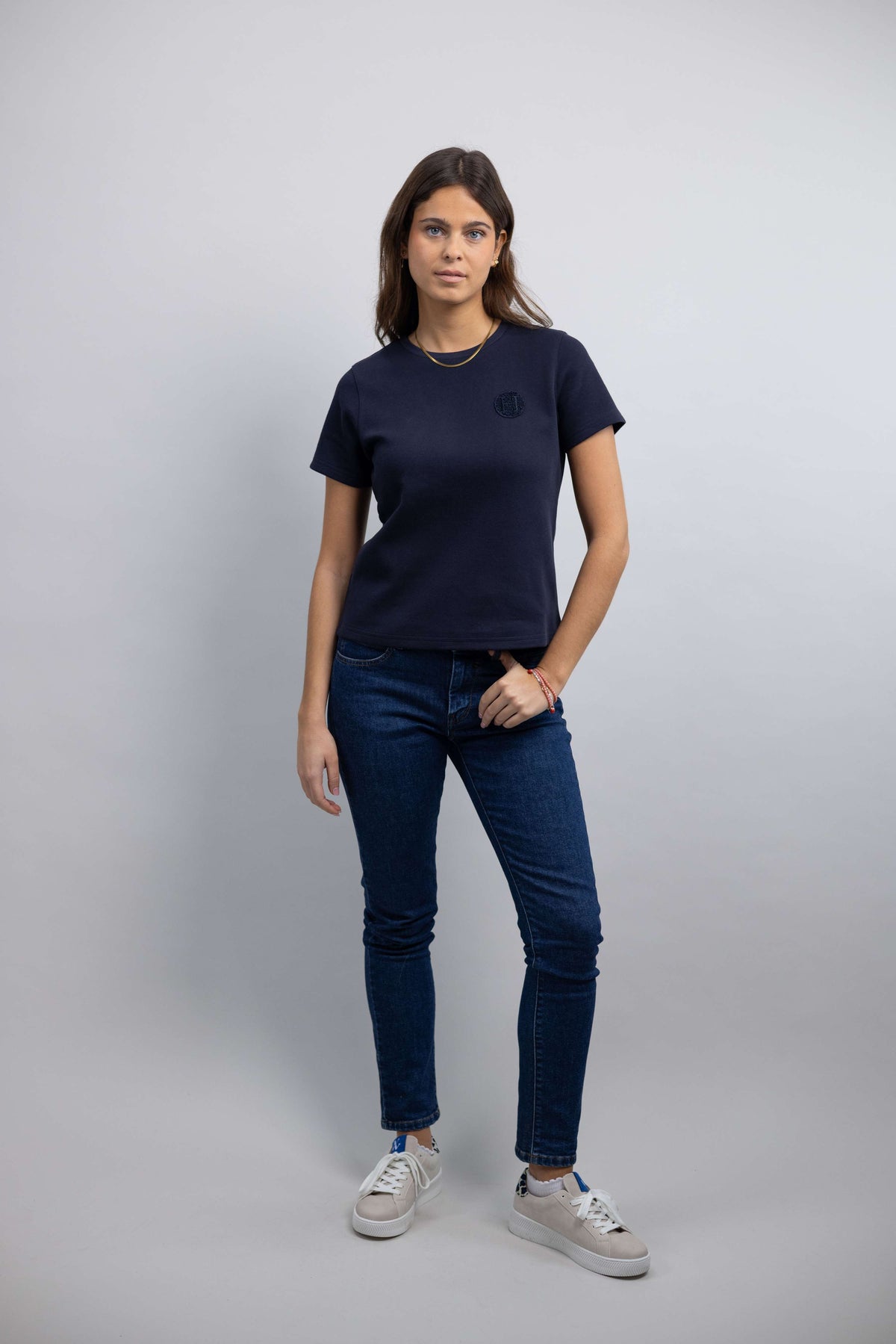 Harcour Shirt Telma Damen Marine