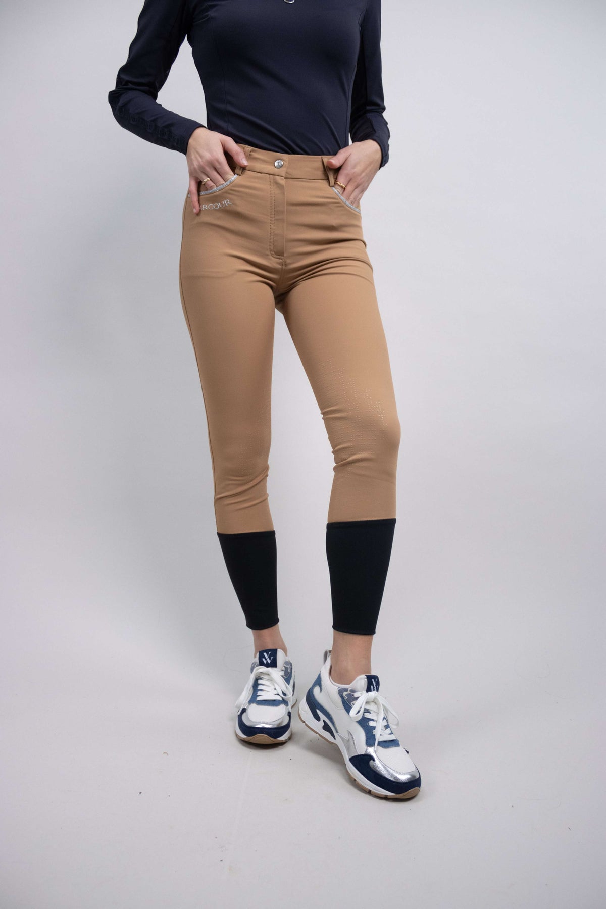 Harcour Reithose Jaltika Fix System Damen Iced Coffee