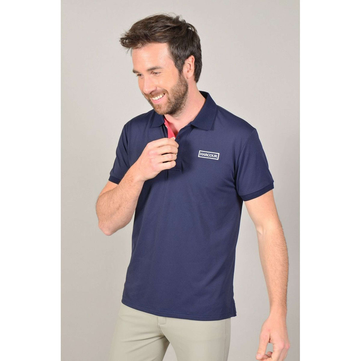 Harcour Poloshirt Pitoh Herren Navy