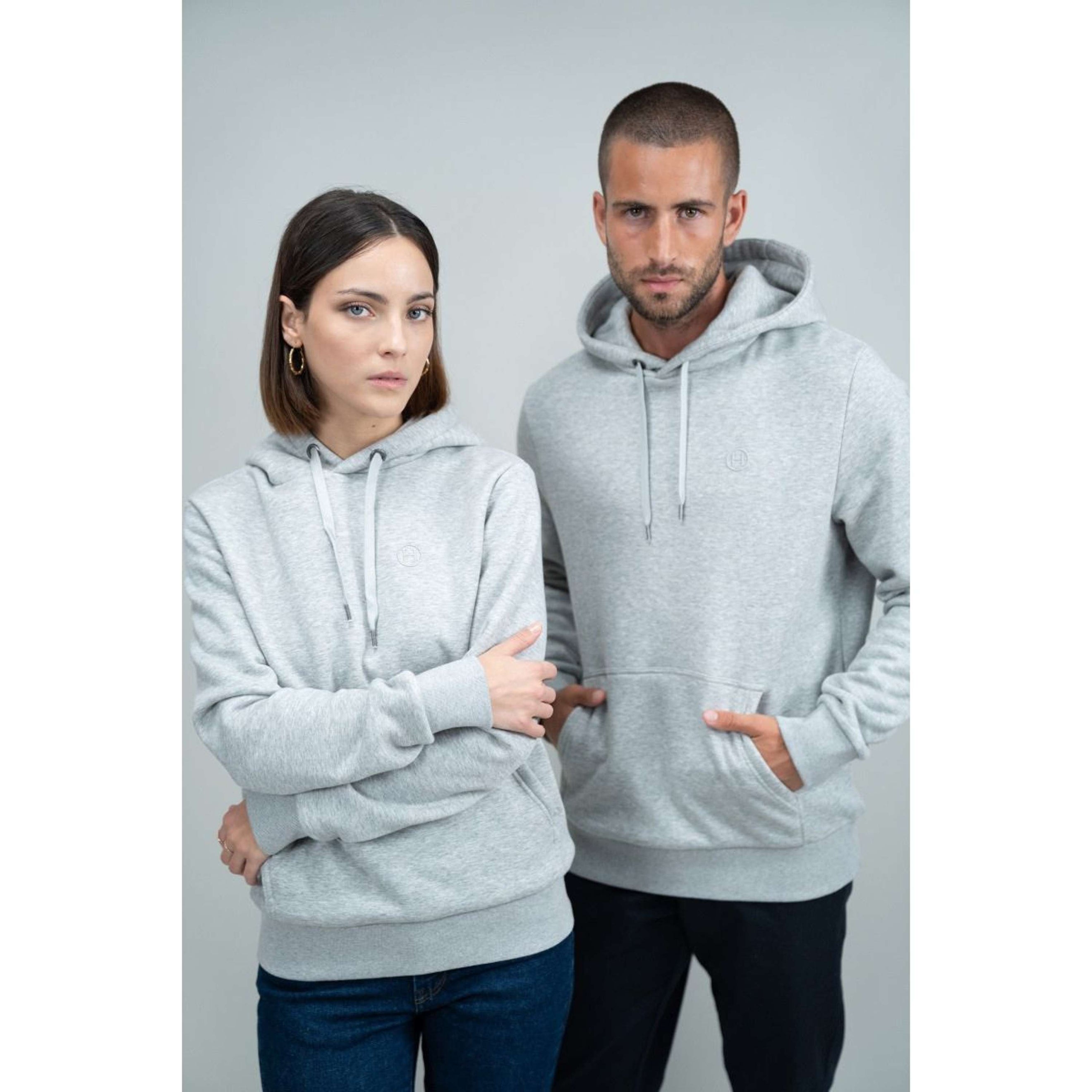 Harcour Hoodie Samyra Unisex Grau