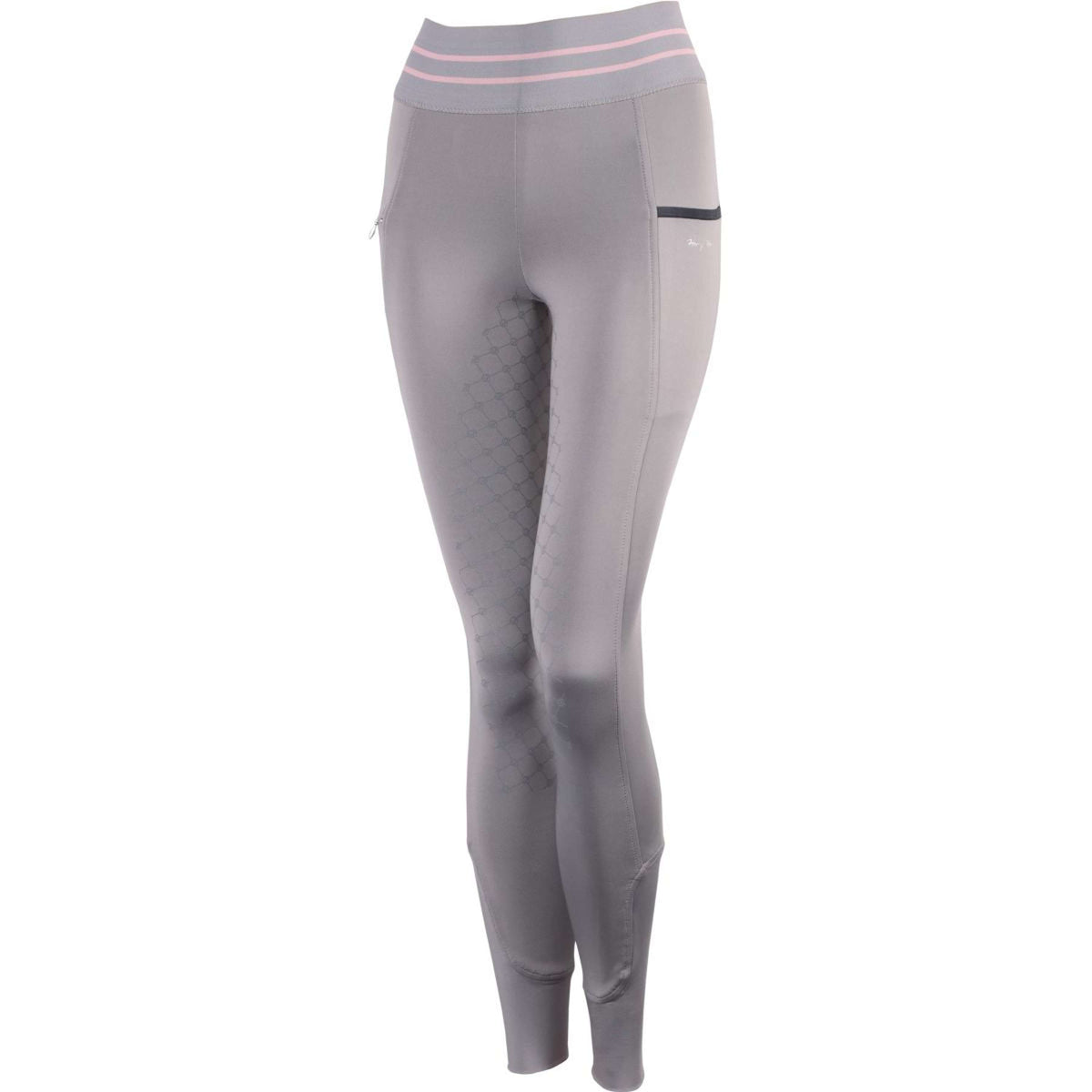 Harry's Horse Reitleggings Equitights Just Ride Urban Full Grip Grau