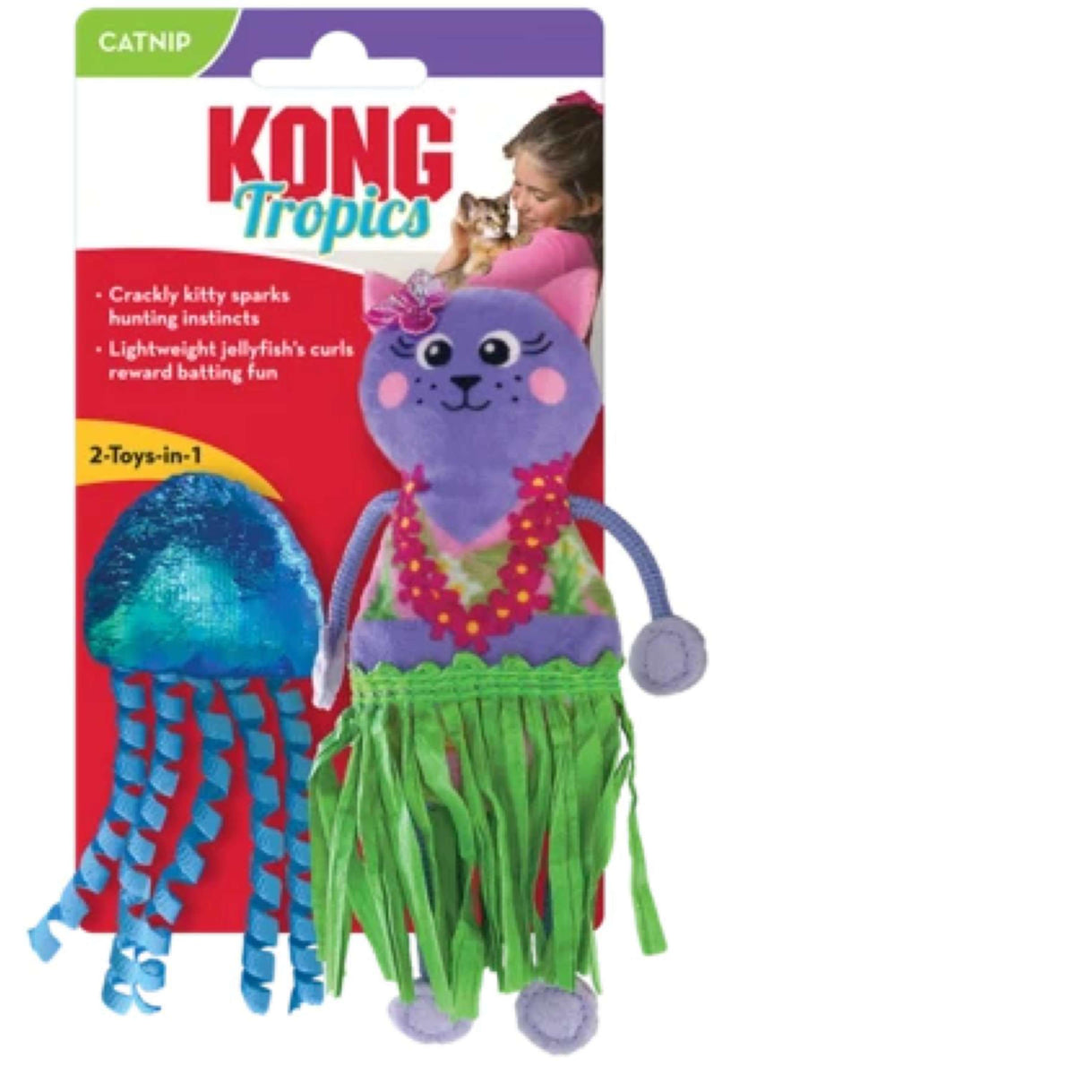 KONG Katzenspielzeug Tropics Hula