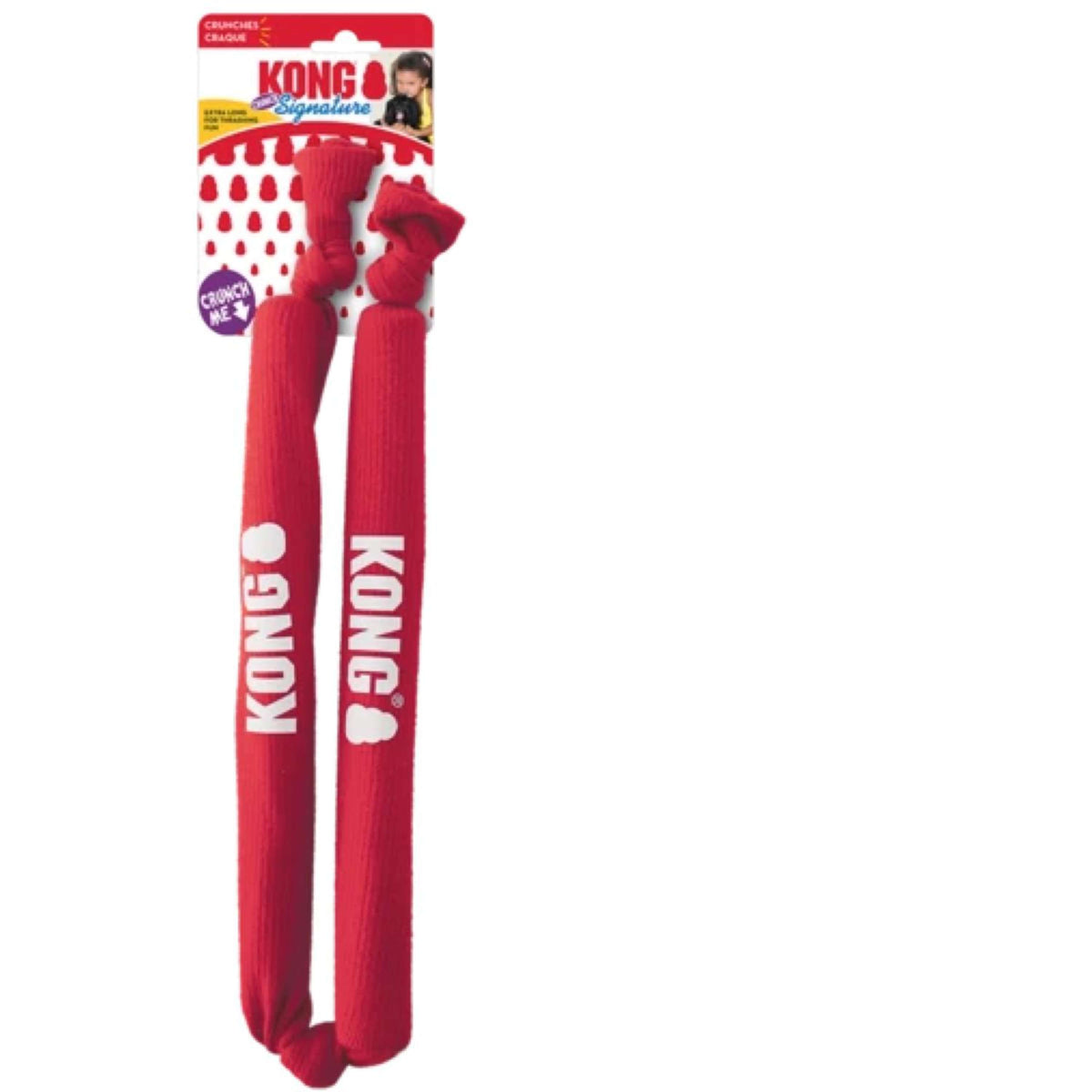KONG Hundespielzeug Signature Crunch Rope Double