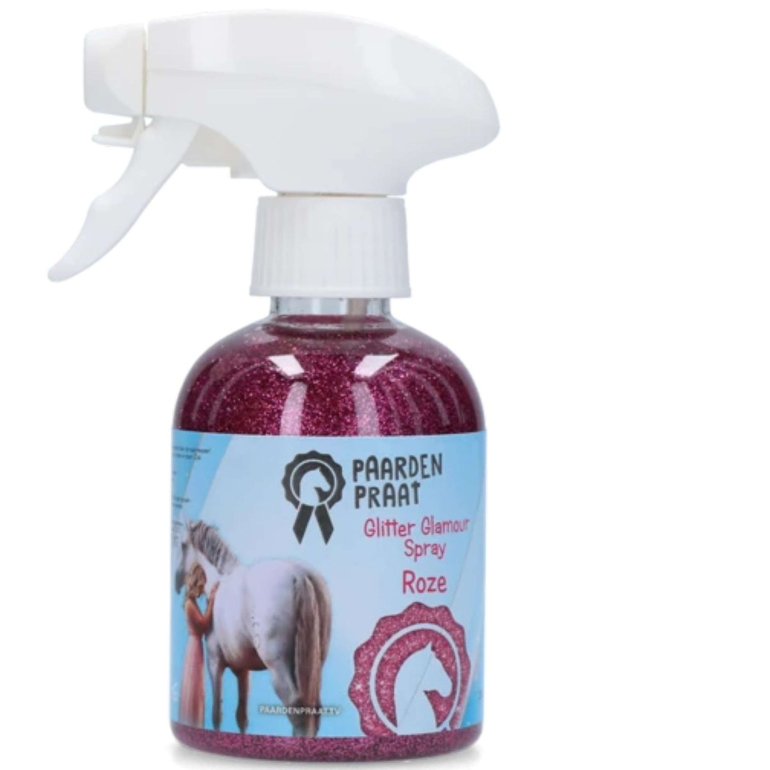 Paardenpraat Spray Glitter Glamour Rosa Paardenpraat Spray Glitter Glamour Rosa