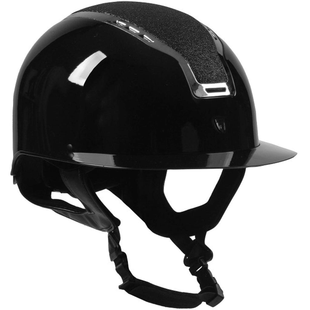 HORKA Reithelm Gaudi Glossy Schwarz/Silber