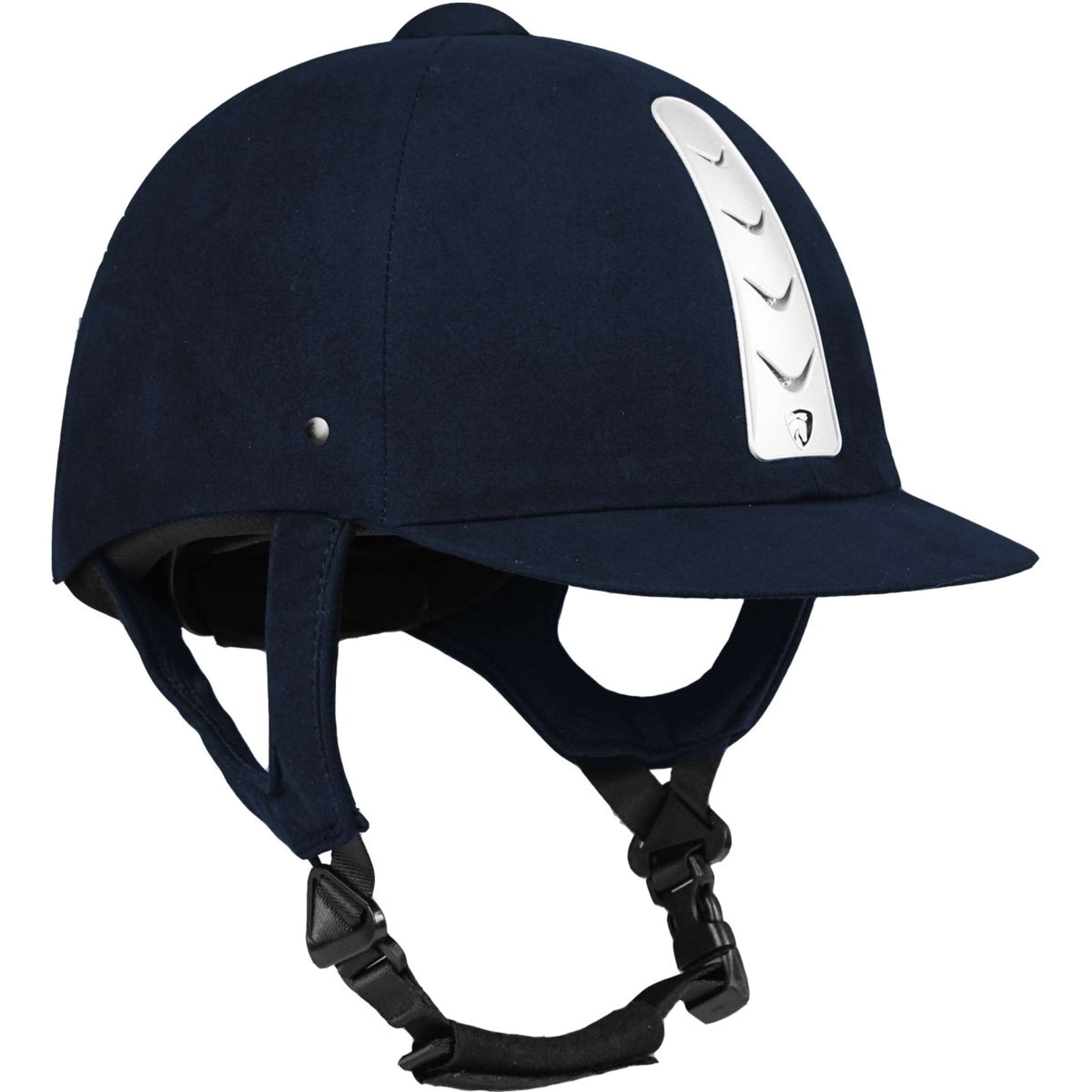 HORKA Reithelm Hawk Leder Blau HORKA Reithelm Hawk Leder Blau