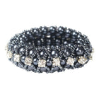 HORKA Haar Band Crystal Pearl Blau
