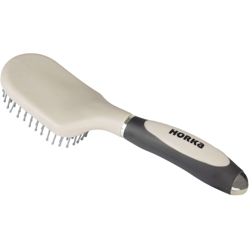 HORKA Schweif und Mähnenbürste Soft Grip Schwarz