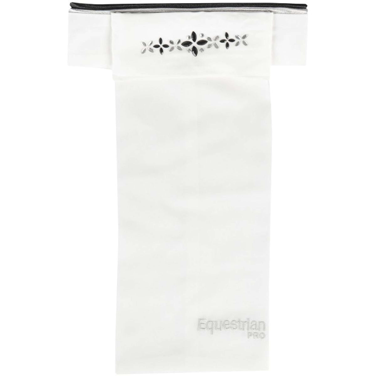 HORKA Plastron Delicate Schwarz/Silber