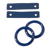 Horka Ring und Leder für Sicherheitssteigbügel Kobalt