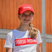 Red Horse T-Shirt mit Print Weiß