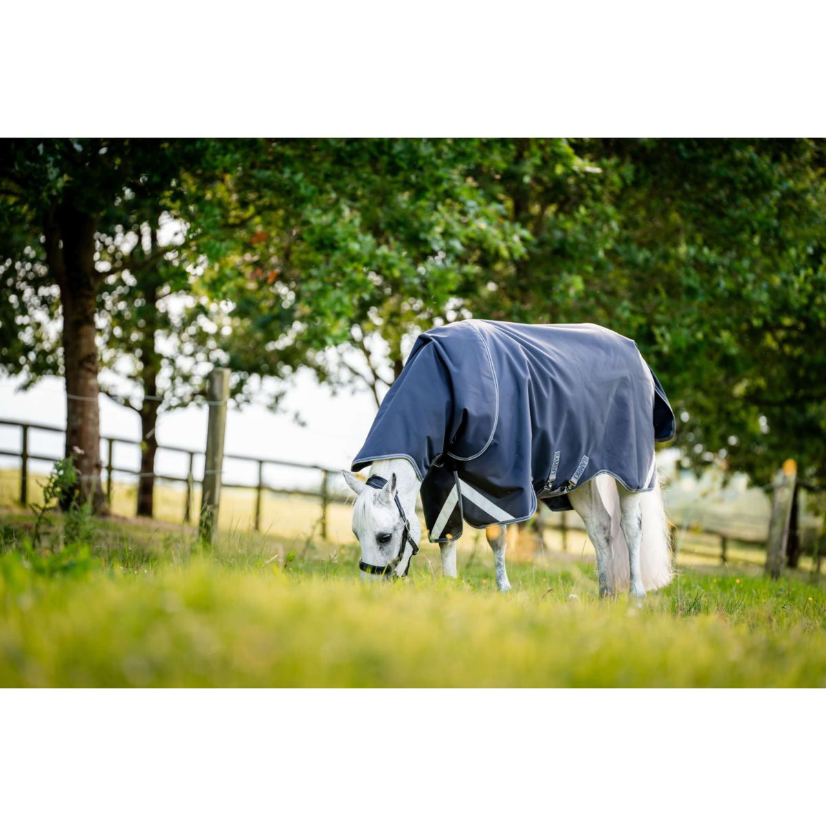 Rambo Turnout 1680D Plus 100g Marineblau/Gewittergrau/Silber
