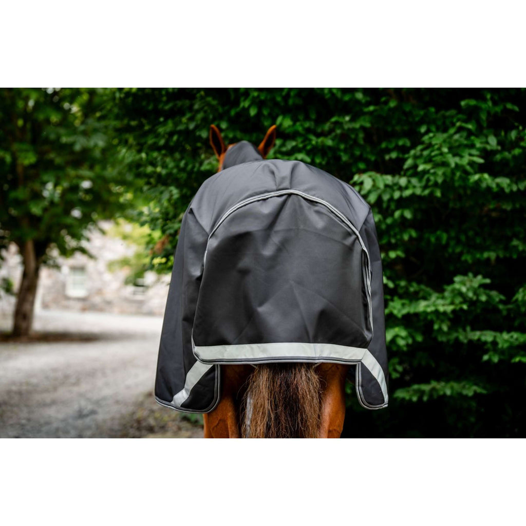 Rambo Turnout 1680D Plus 100g Schwarz/Thunderstorm Grey/Silver