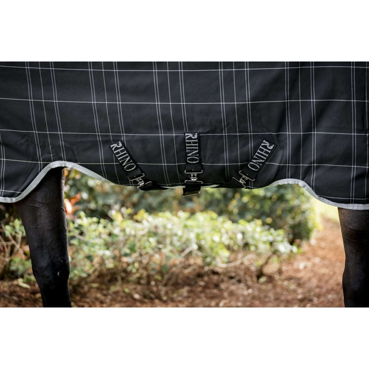 Rhino Wug Turnout Lite 100g Schwarz/Grau/Weiß Chk/Grau