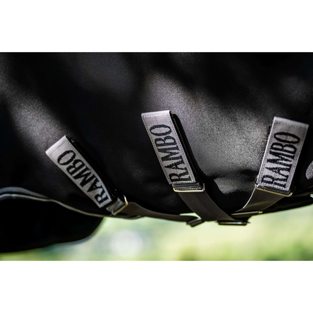 Rambo Turnout 1680D 100g Schwarz/Thunderstorm Grey/Silver