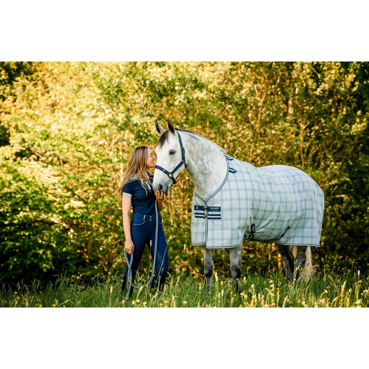Horseware Fliegendecke Newmarket Pony Witney Navy