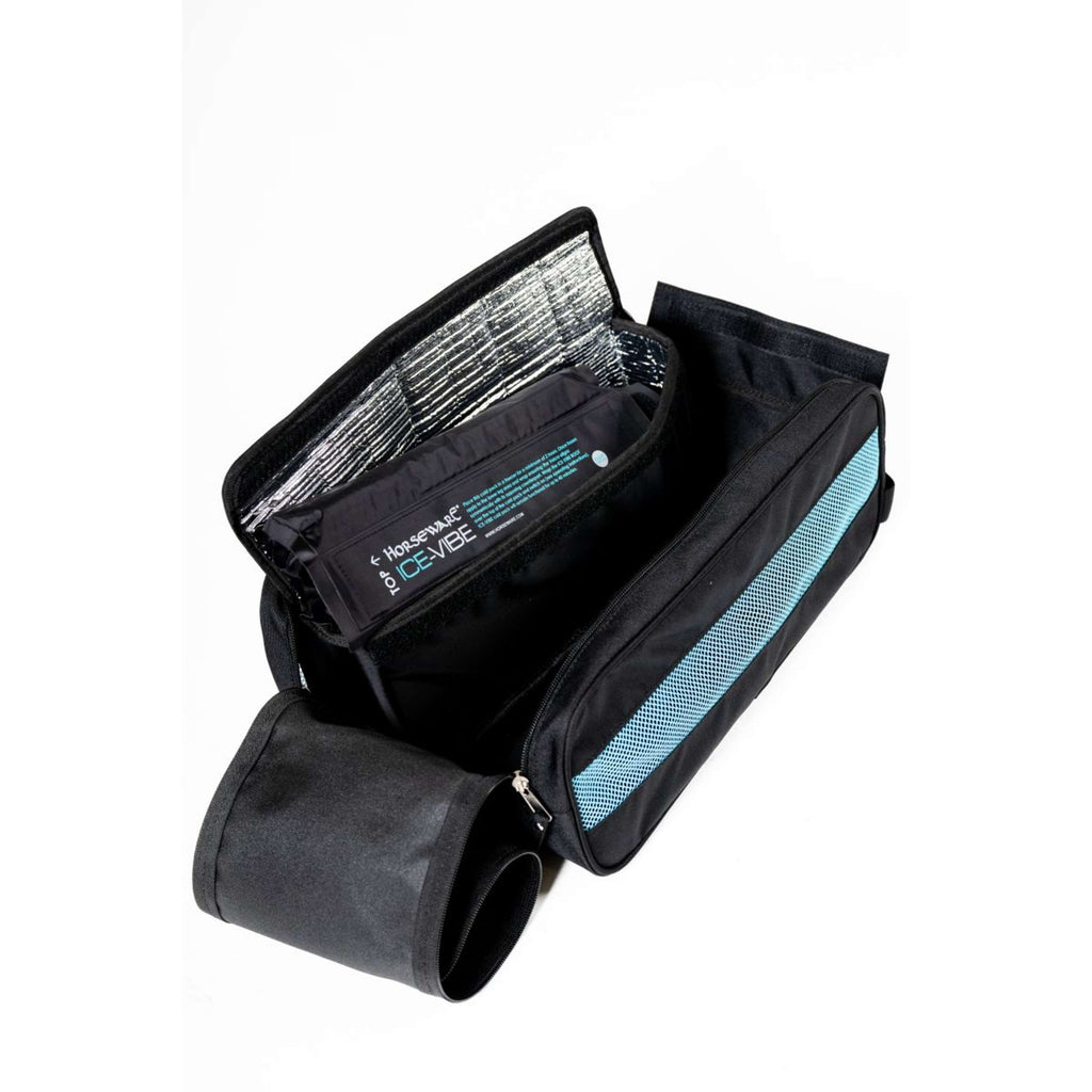 Ice-Vibe Wraps II 2 Stück Schwarz/Aqua