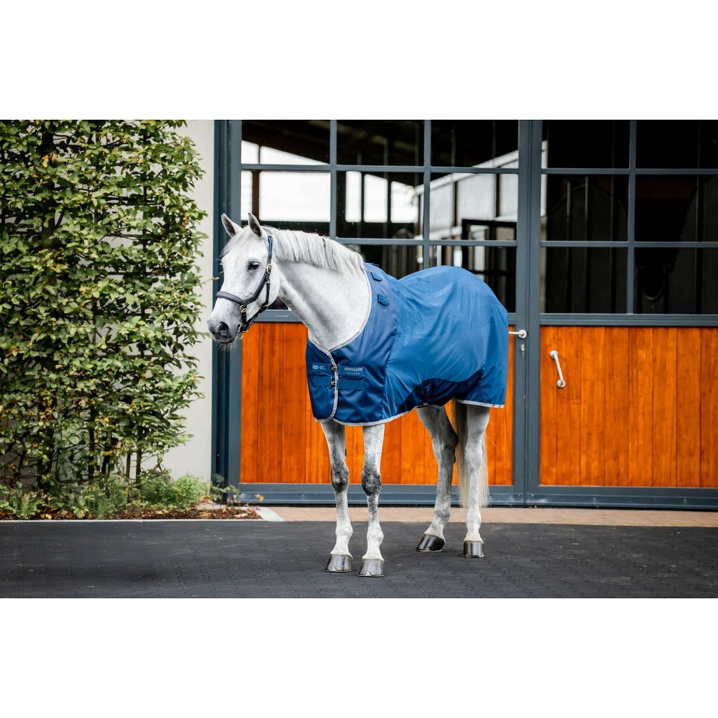 Horseware Therapy Mesh Cooler Ionic Imperialblau/Silber/Marineblau