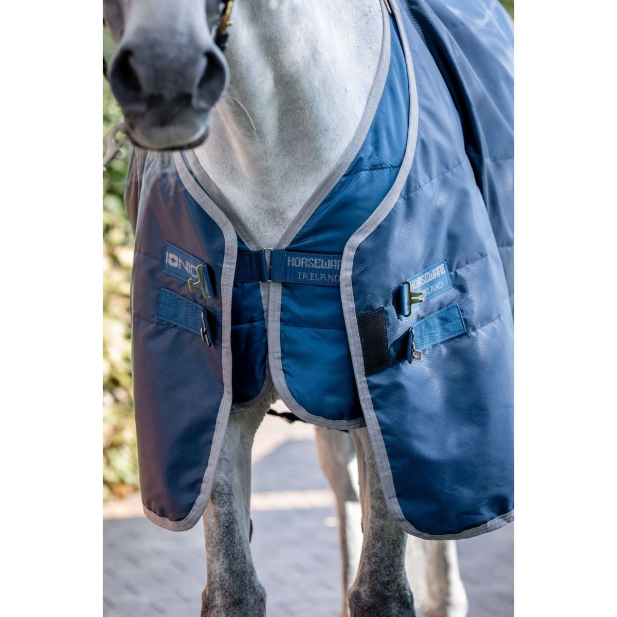 Horseware Therapy Ionic 50g Imperialblau/Silber/Marineblau