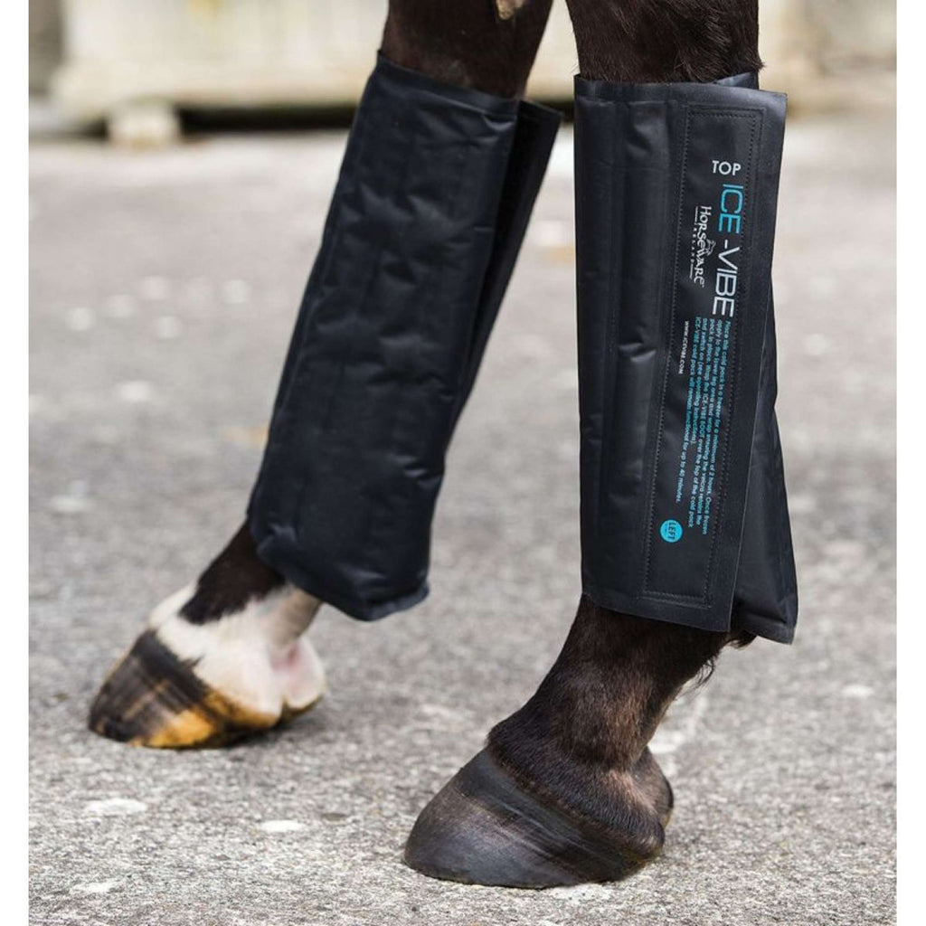 Ice-Vibe Cold Packs II 2 Stück Schwarz