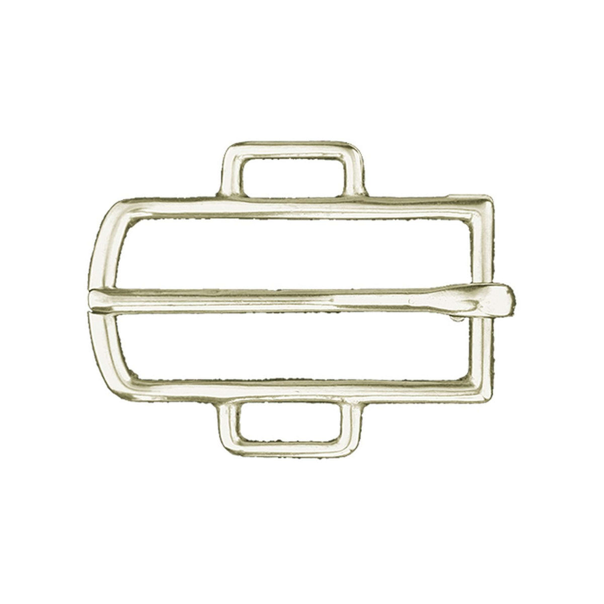 Imperial Riding Brustverschluss Schnalle Edelstahl Dornen Neu silber