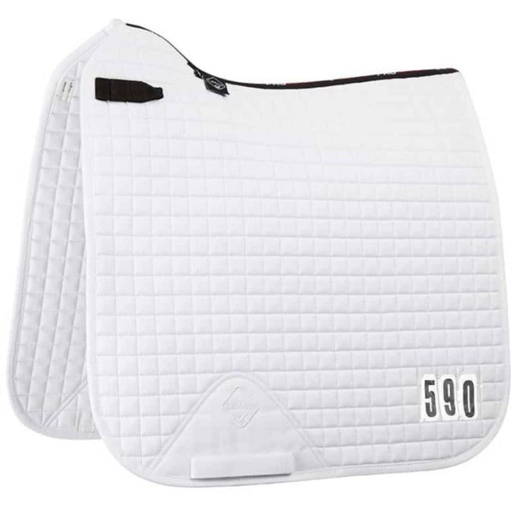 LeMieux Dressursatteldecke ProSport Competition Sq Weiß