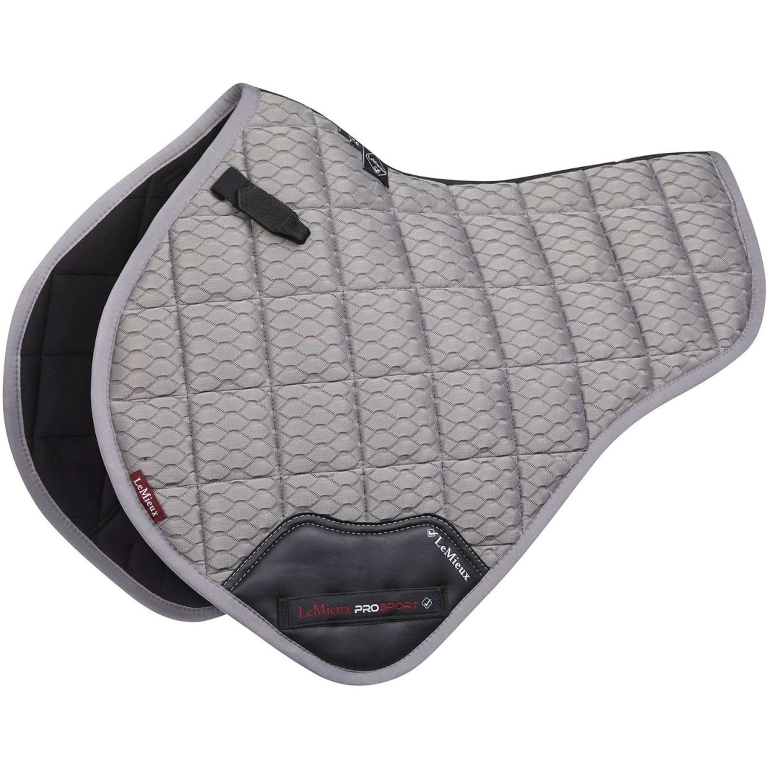 LeMieux Schabracke Carbon Mesh Air Half Square CC Grau LeMieux Schabracke Carbon Mesh Air Half Square CC Grau