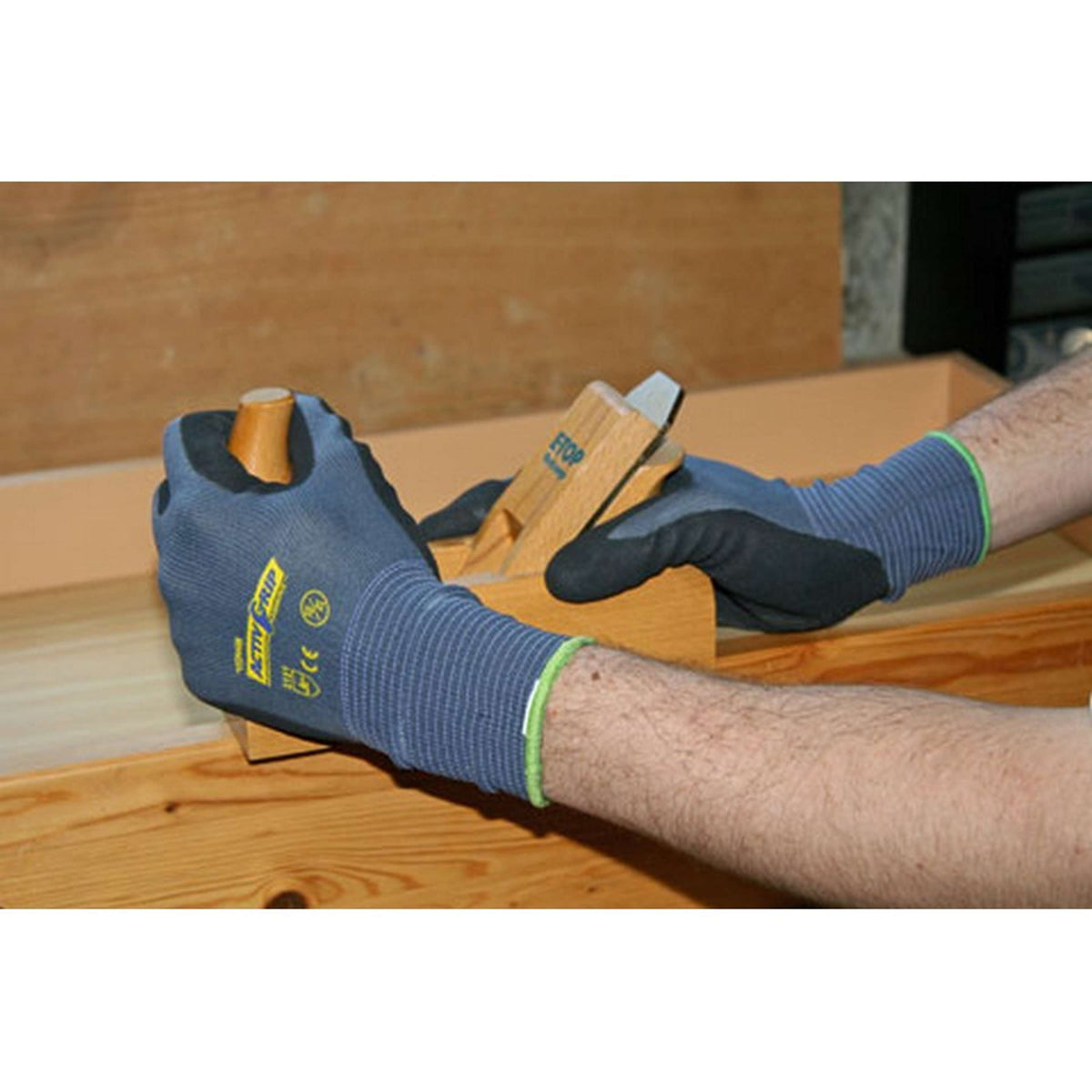 active grip handschuhe Keron Handschuhe Active Grip Advance Blau/Schwarz