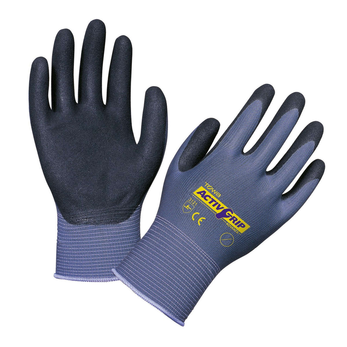 handschuhe active grip Keron Handschuhe Active Grip Advance Blau/Schwarz