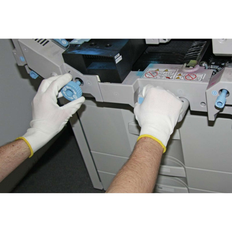 Keron PU-Feinmechaniker-Handschuh Gnitter Weiß