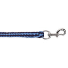 Covalliero Führstrick Hippo mit Karabinerhaken Marine/Hellblau
