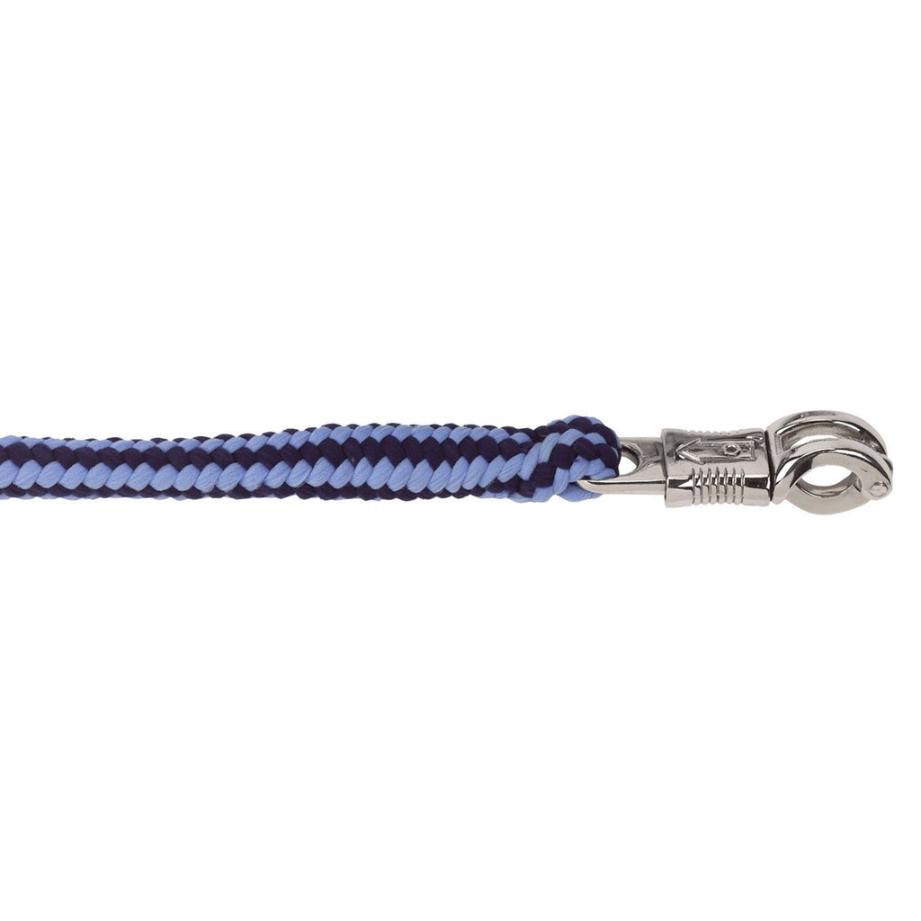 Covalliero Führstrick Hippo mit Panikhaken Marine/Hellblau