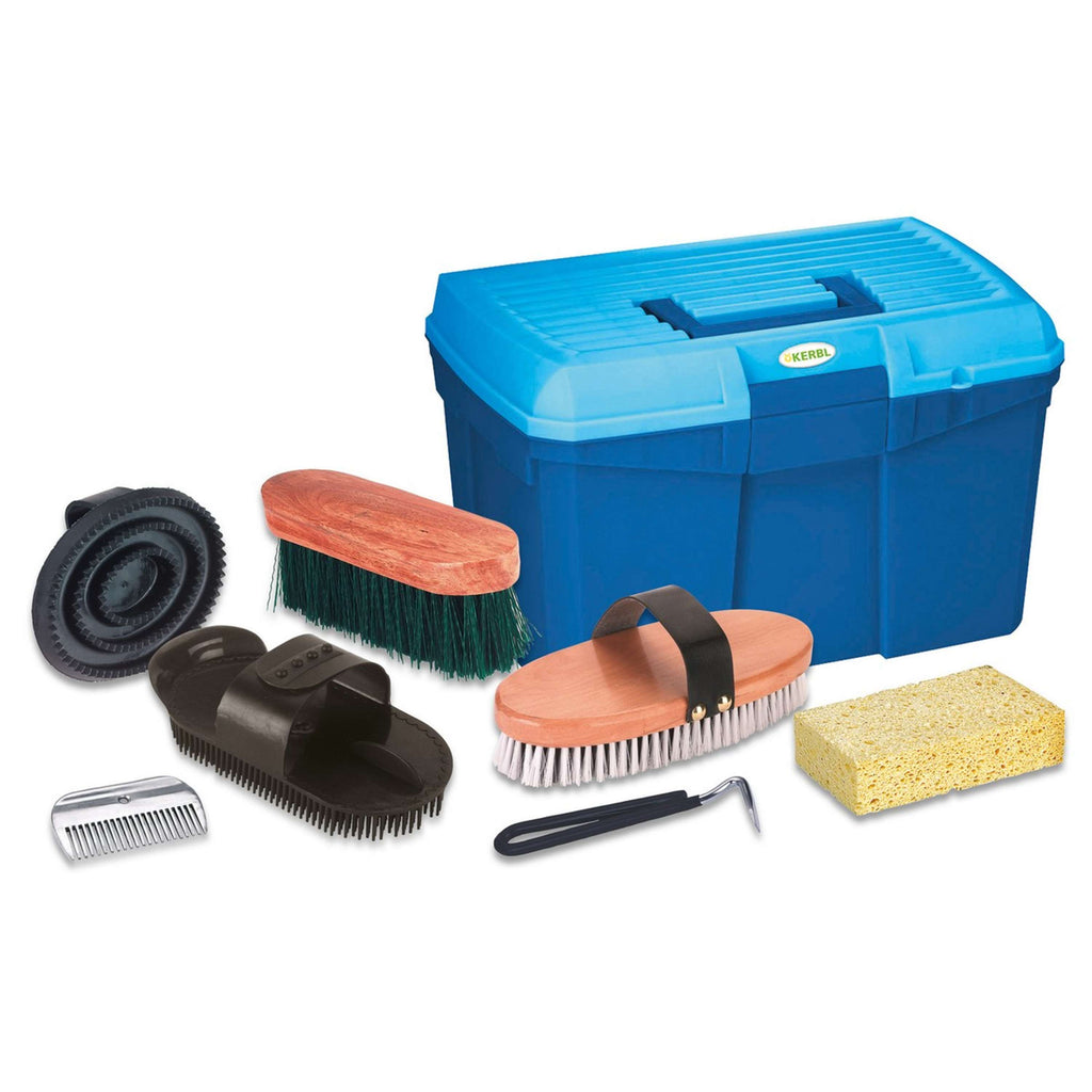 Kerbl Putzbox Komplett Blau