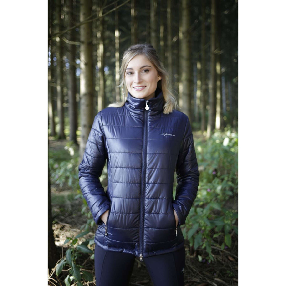 Covalliero Steppjacke Damen Marine