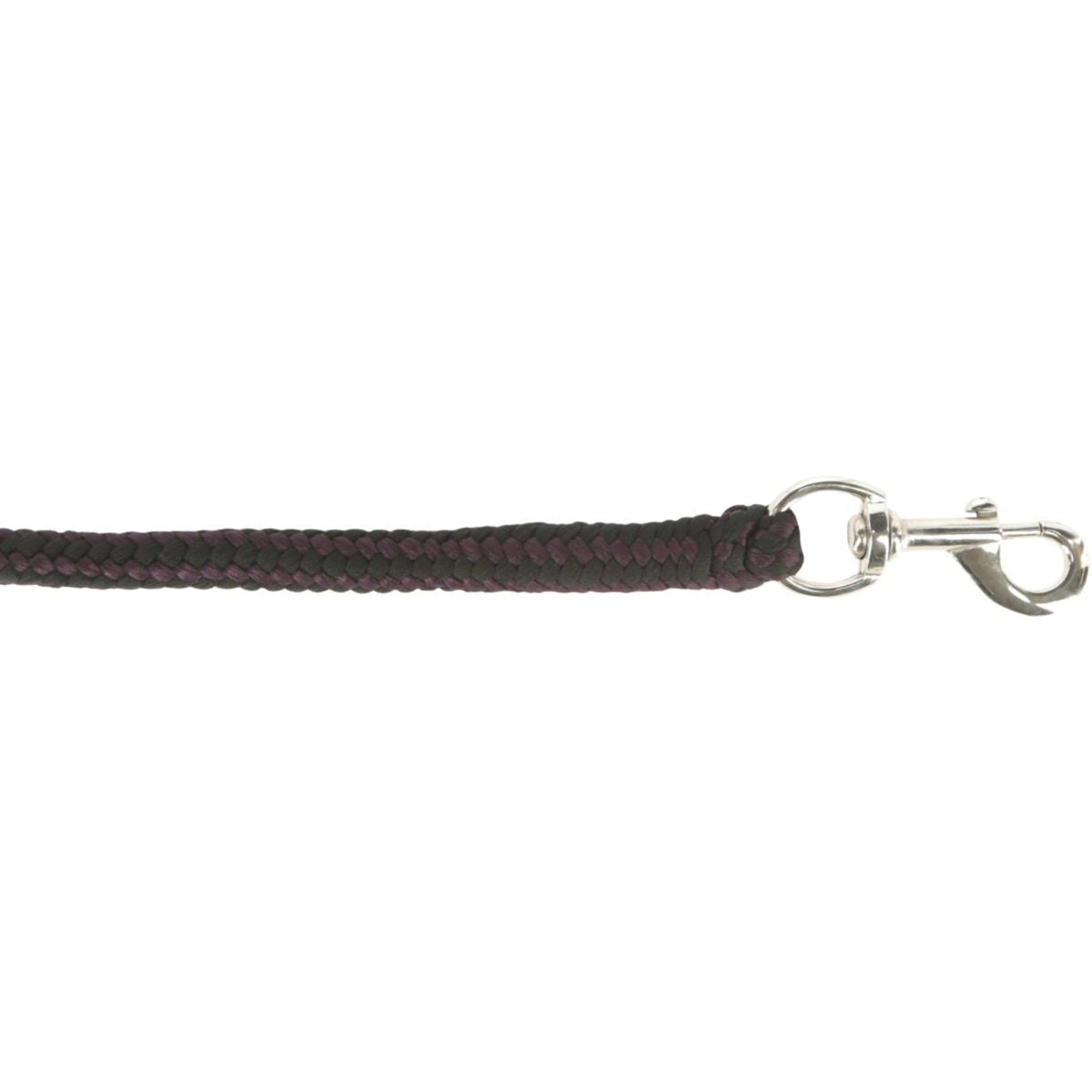 Covalliero Führstrick Hippo mit Karabiner Aubergine/Anthrazit