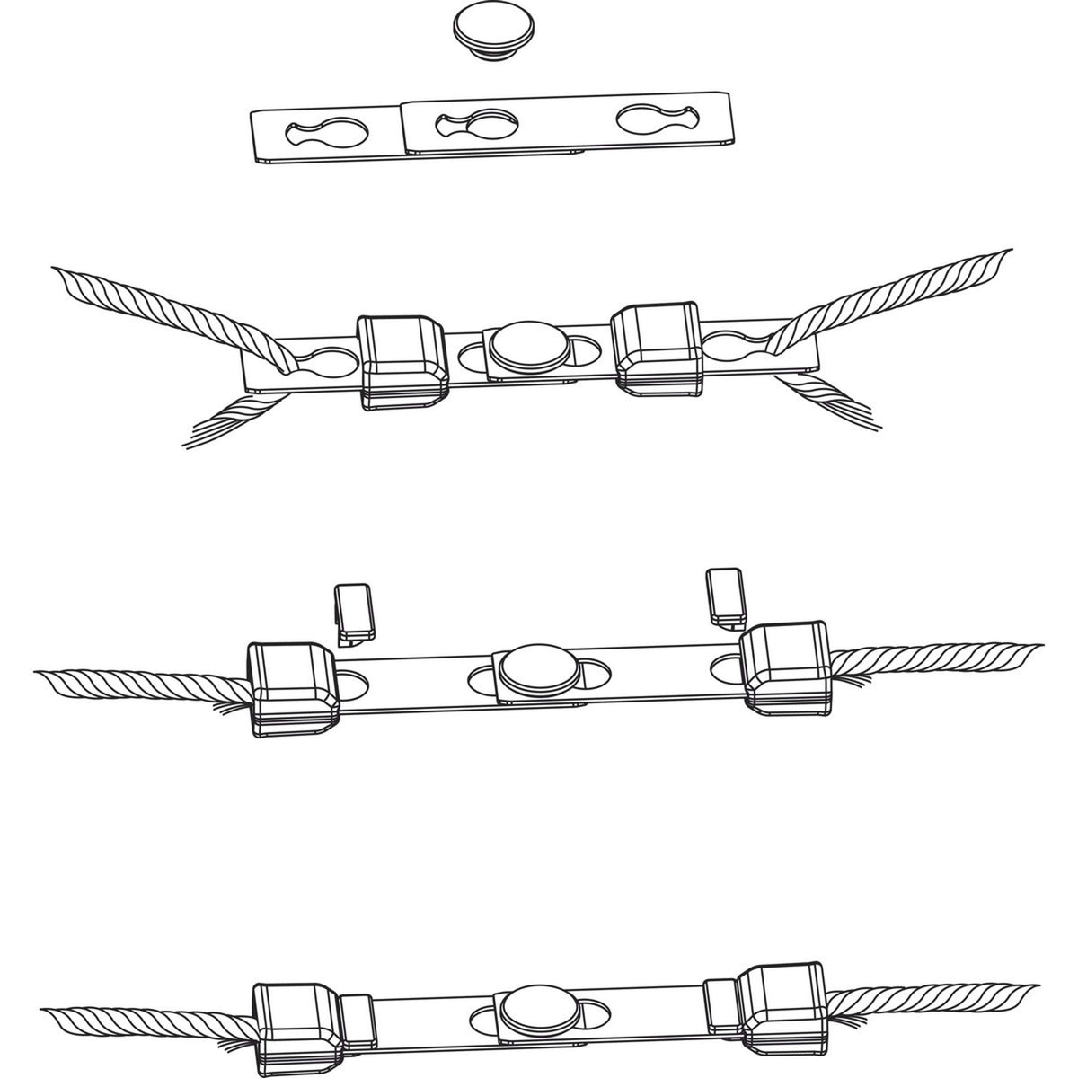 AKO Seilverbinder Litzclip