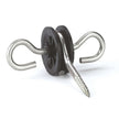 Agradi Power Torgriff Insulator Galvanised 2 Haken