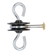 Ako Torgriffisolator Nirosta 2 Einlegehaken Schwarz