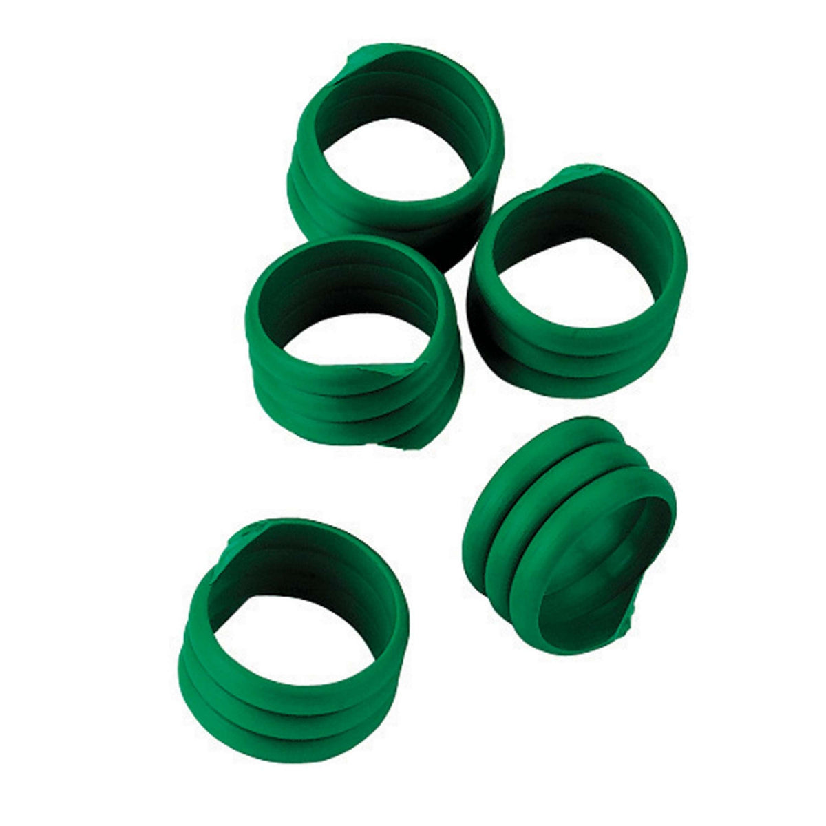 Kerbl Spiralring Kunststoff 20 Stück Grün