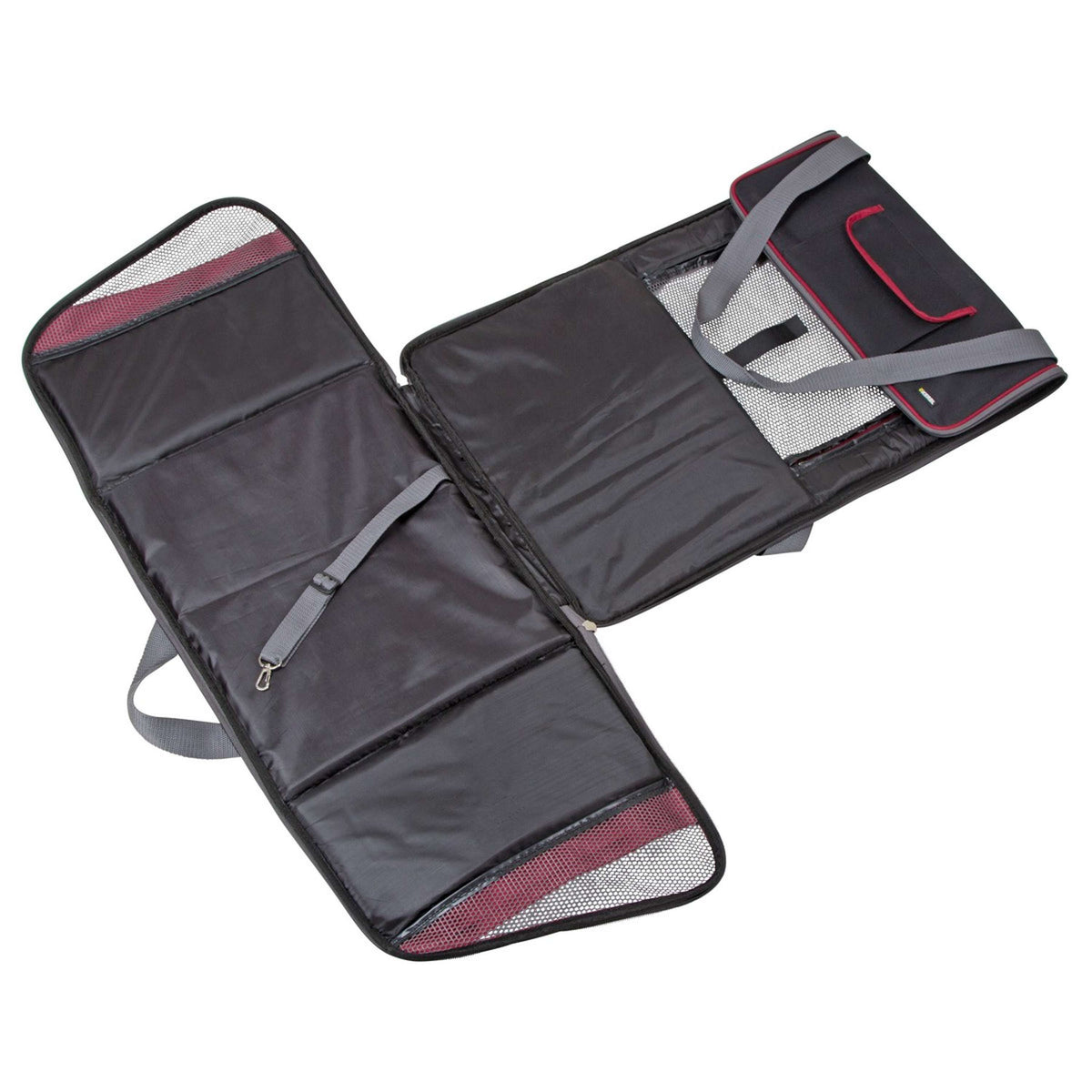 Kerbl Car Seat Bag Axion Schwarz/Rot