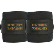 Kentucky Horsewear Bandagen Elastisches Polarfleece Schwarz