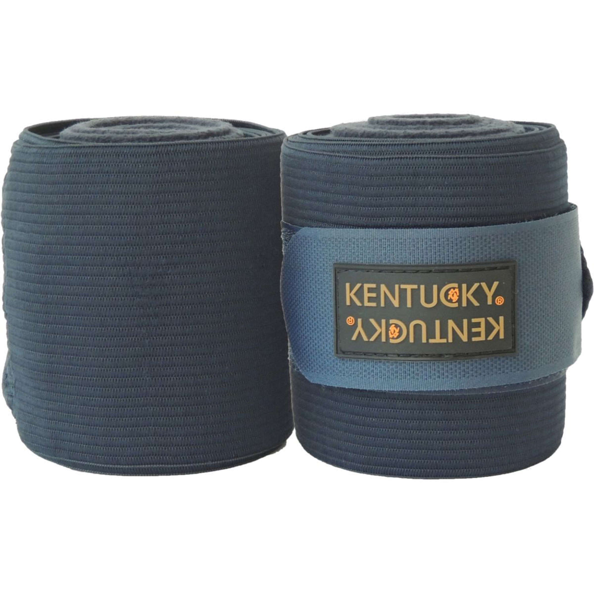 Kentucky Horsewear Bandagen Elastisches Polarfleece Navy