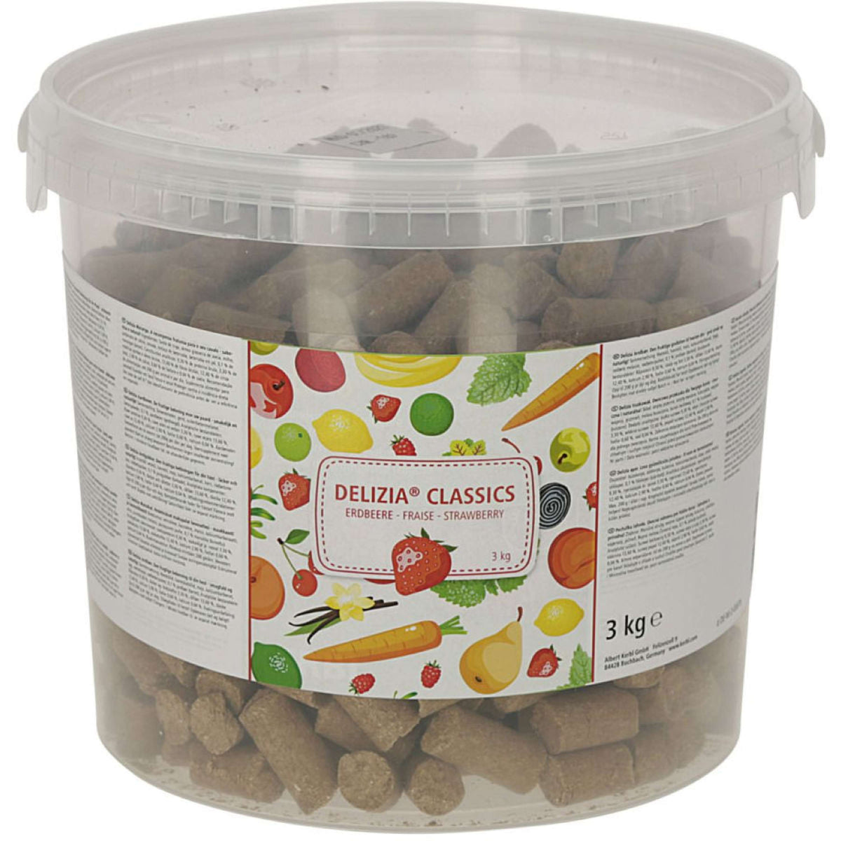 Kerbl Delizia Sweeties Erdbeerrot