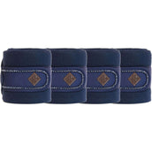 Kentucky Bandagen Polar Fleece Pearls Blau