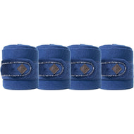 Kentucky Bandagen Polar Fleece Velvet Pearls Navy