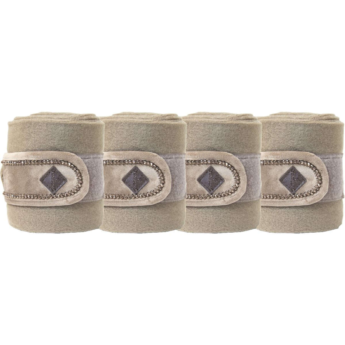 Kentucky Bandagen Polar Fleece Velvet Pearls Beige