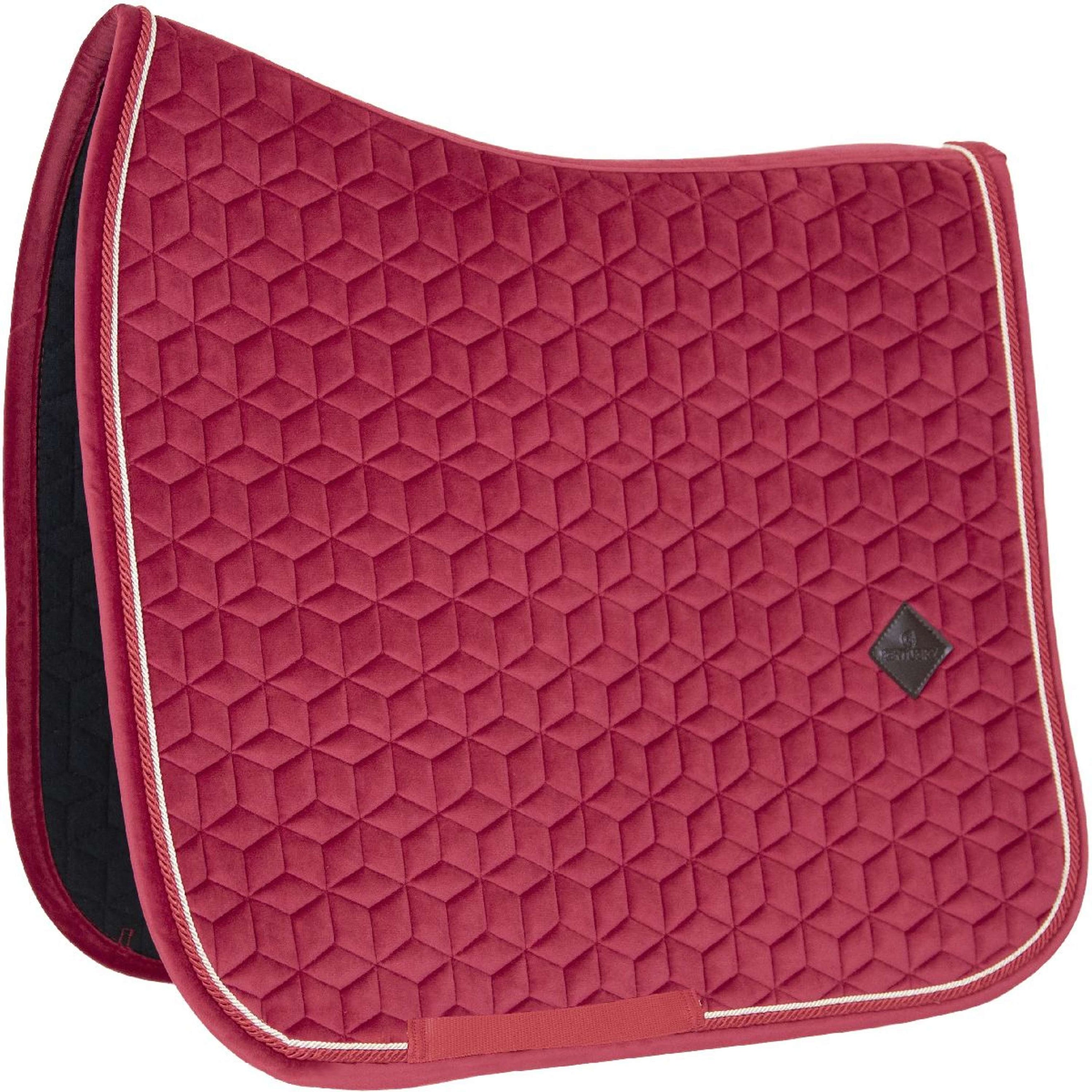 Kentucky Schabracke Velvet Dressur Fuchsia Kentucky Schabracke Velvet Dressur Fuchsia