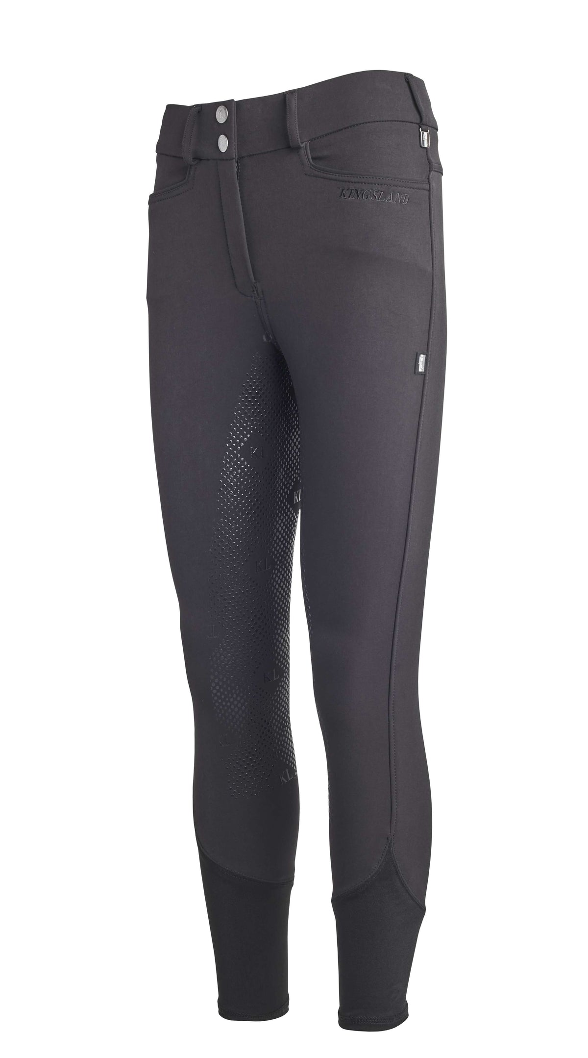 Kingsland Reithose Kadi E-Tec mit Full-Grip Damen Schwarz