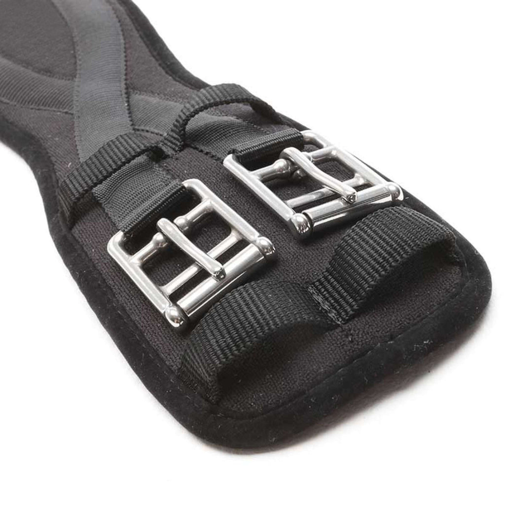 Kavalkade Sattelgurt Klimatex ohne Gummiband Dressage Schwarz
